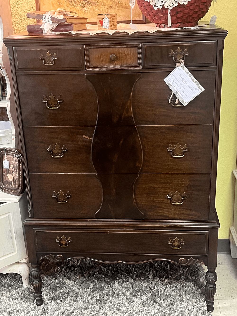 Swiss Craft Queen Anne Style Dresser