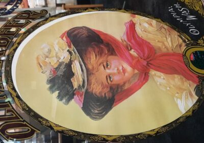 Olympia Beer Mirror Advertising