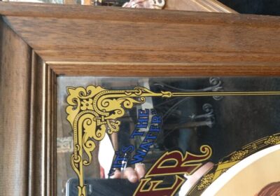 Olympia Beer Mirror Advertising