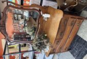 Dresser with mirror