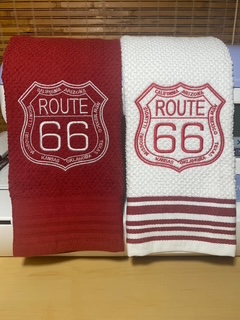 Route 66 Towels